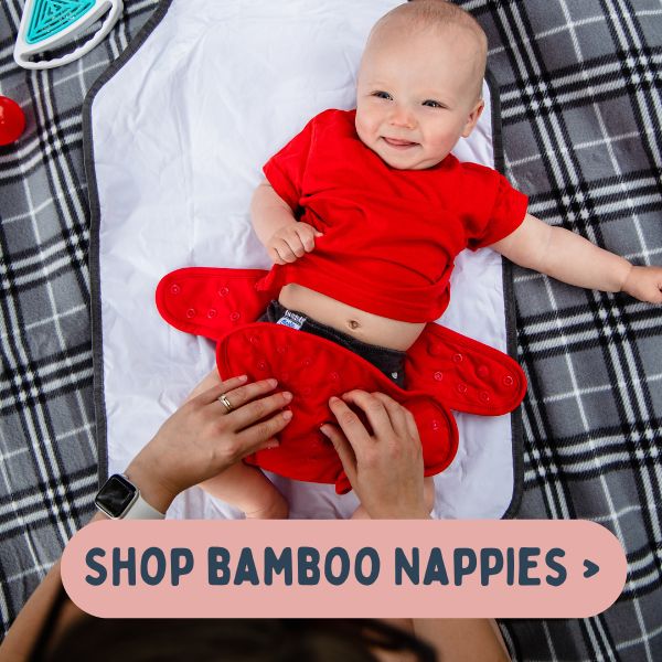 Shop bamboo fitted nappies