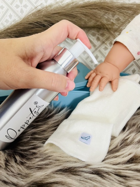 Poppets Cloth Wipes Solution