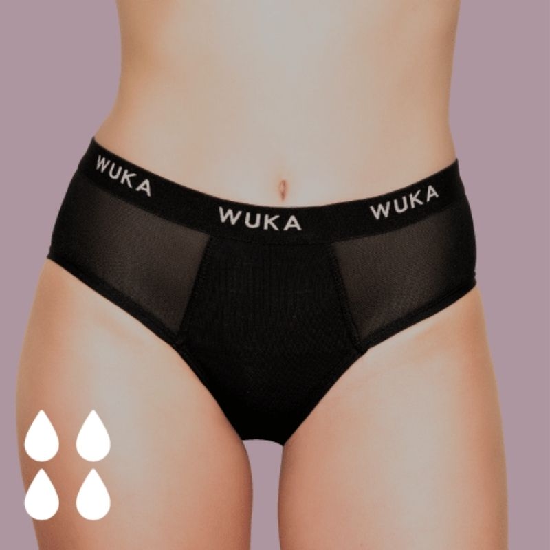 WUKA Teen Stretch Period Pants Heavy Flow- The Nappy Lady