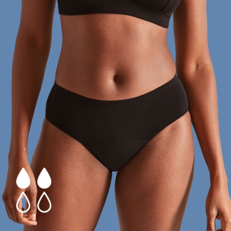 WUKA® Swim Bikini Period Pants Black (Light flow) – Anniepooh