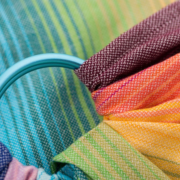 Girasol Ringsling Baby Wrap - Rainbow