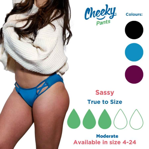 Feeling Sassy - Cheeky Sexy Period Pants