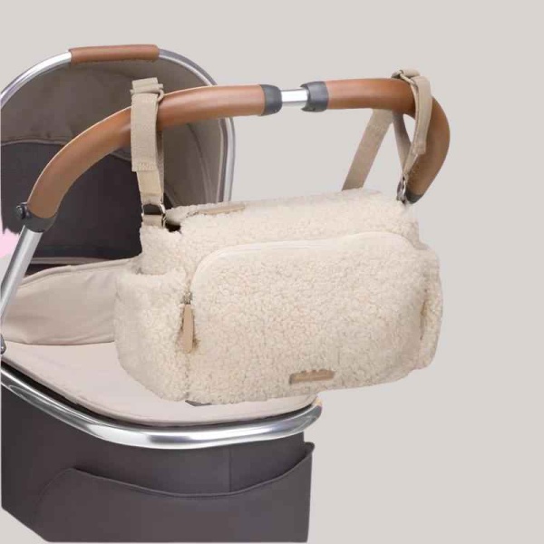 Babymel Teddy Stroller Bag - Cream